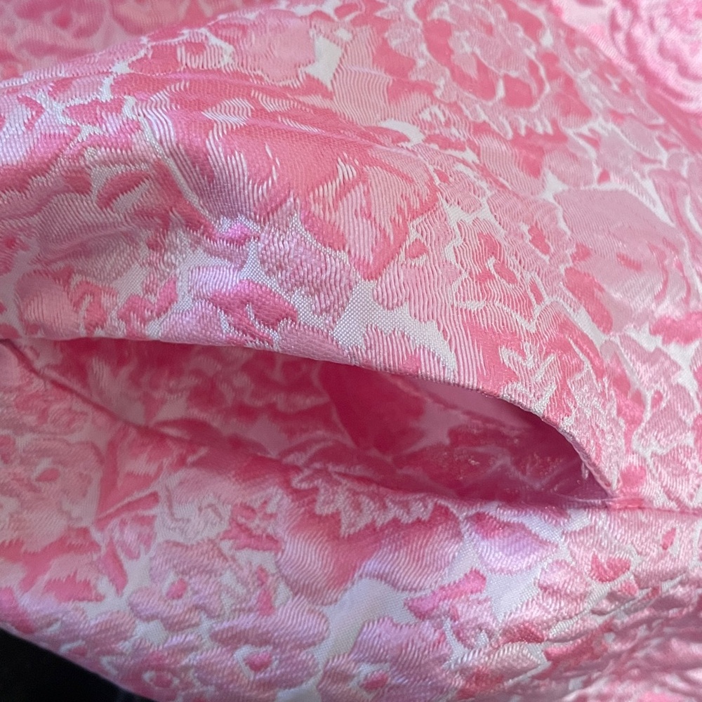 New Abbey Glass Lulus Pink Bubble Jacquard Dress size Small - Picture 11 of 14
